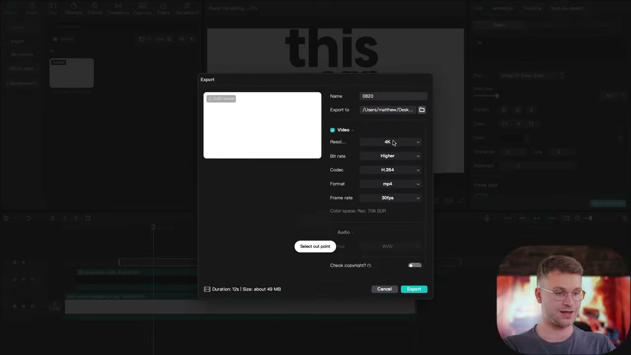 Export 4K da 'phase one'
